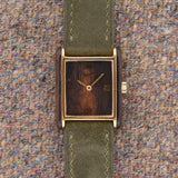1975 Cartier Tank Palissandre De Rio Wood Dial & Case