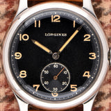 1945 Longines Sei Tacche Black Gilt Dial - Archives