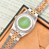 MINT 1990 Rolex Datejust Two-Tone Tropical - Box & Papers