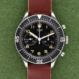 Heuer "Bund" Bundeswehr Flyback Chronograph - Small T