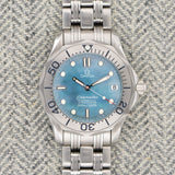 2006 Omega Seamaster 300M Dark Pearl Dial