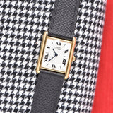 Cartier Must De Tank Raised Roman Dial
