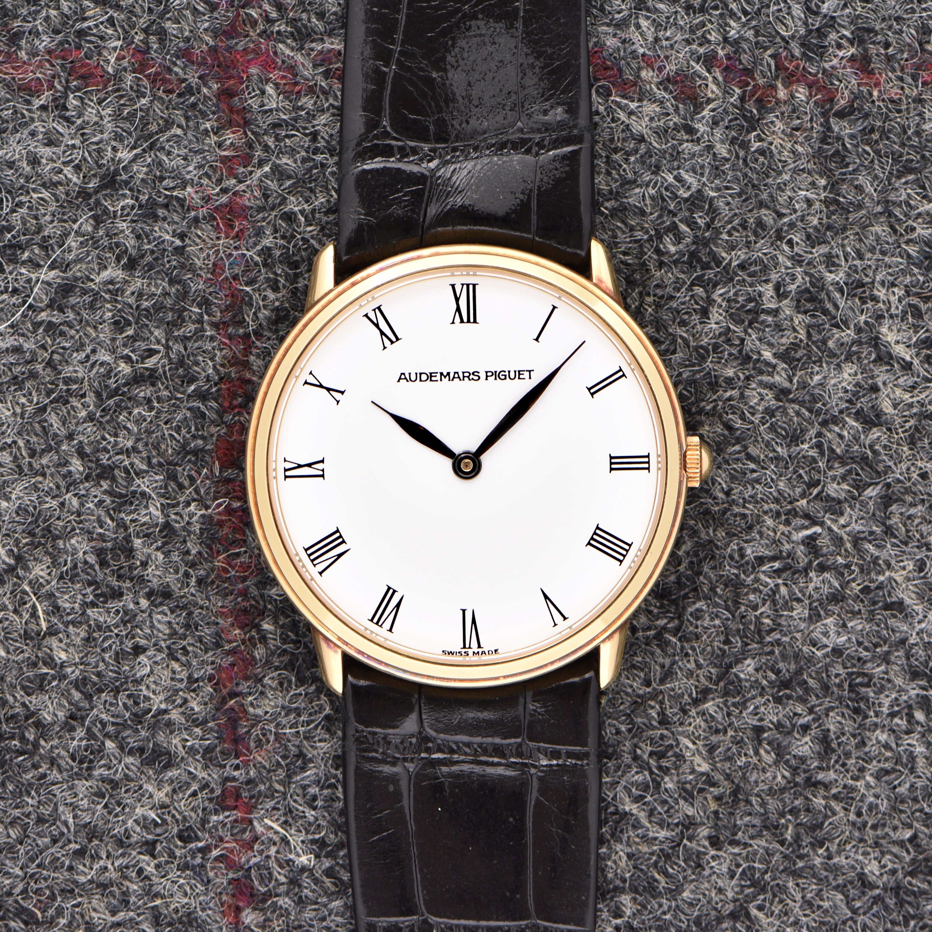 OMEGA×AUDEMARS PIGUET×ロンジン×Waltham他4本一括 Audemars Piguet Ultra Slim Roman Dial – Huntington Company