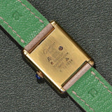 Cartier Tank Must De Cartier Marble Brown Dial