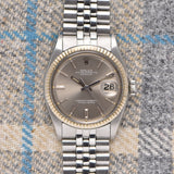 1973 Rolex Datejust Slate Grey - Havana Hue With RSC