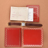 Cartier Santos Dumont Paris Extra Plate - Box & Papers