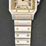 Cartier Santos Galbee Two-Tone Ivory Dial