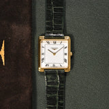 1969 Longines Tank Square Jumbo with Pouch