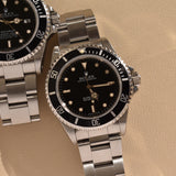 1996 Rolex Submariner 14060 Tritium Spider Dial With Box And Papers