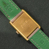 Cartier Tank Must De Cartier Black Dial