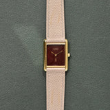 Cartier Tank Must De Cartier Burgundy Red Dial