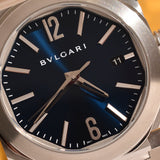 Bvlgari Octo Solotempo BG038S Blue Dial With Box and Papers