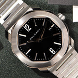 Bvlgari Octo Roma OC41S Black Dial With Box and Papers **Pending**