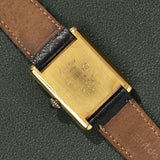 Cartier Tank Must De Cartier Black Dial With Original Strap and Buckle MINT
