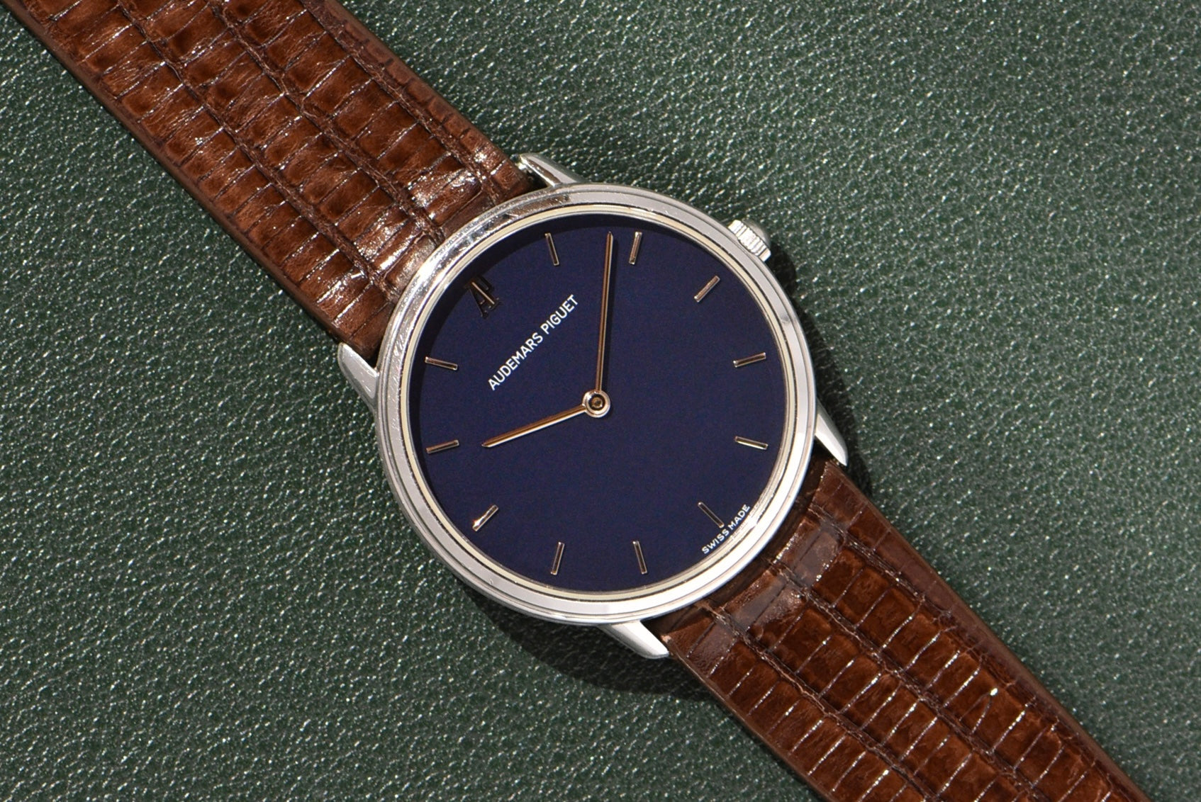 Audemars Piguet Classic Ultra Slim Blue Huntington Company