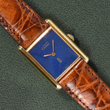 Cartier Tank Must De Cartier 'Lapis' Blue Dial