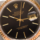 1989 Rolex Datejust 16233 Tapestry With Box, Papers, Service and Extra Dial