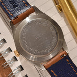 1979 Tudor Date-Day 70193 Prince Oysterdate Jumbo Blue Dial **Pending**