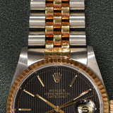 1989 Rolex Datejust 16233 Tapestry With Box, Papers, Service and Extra Dial