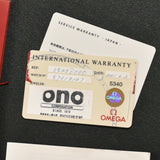2001 Omega Speedmaster Triple Calendar 3523.80 Complete Set With Service Papers