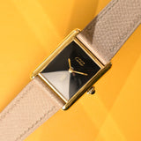 Cartier Tank Must De Cartier Black Dial