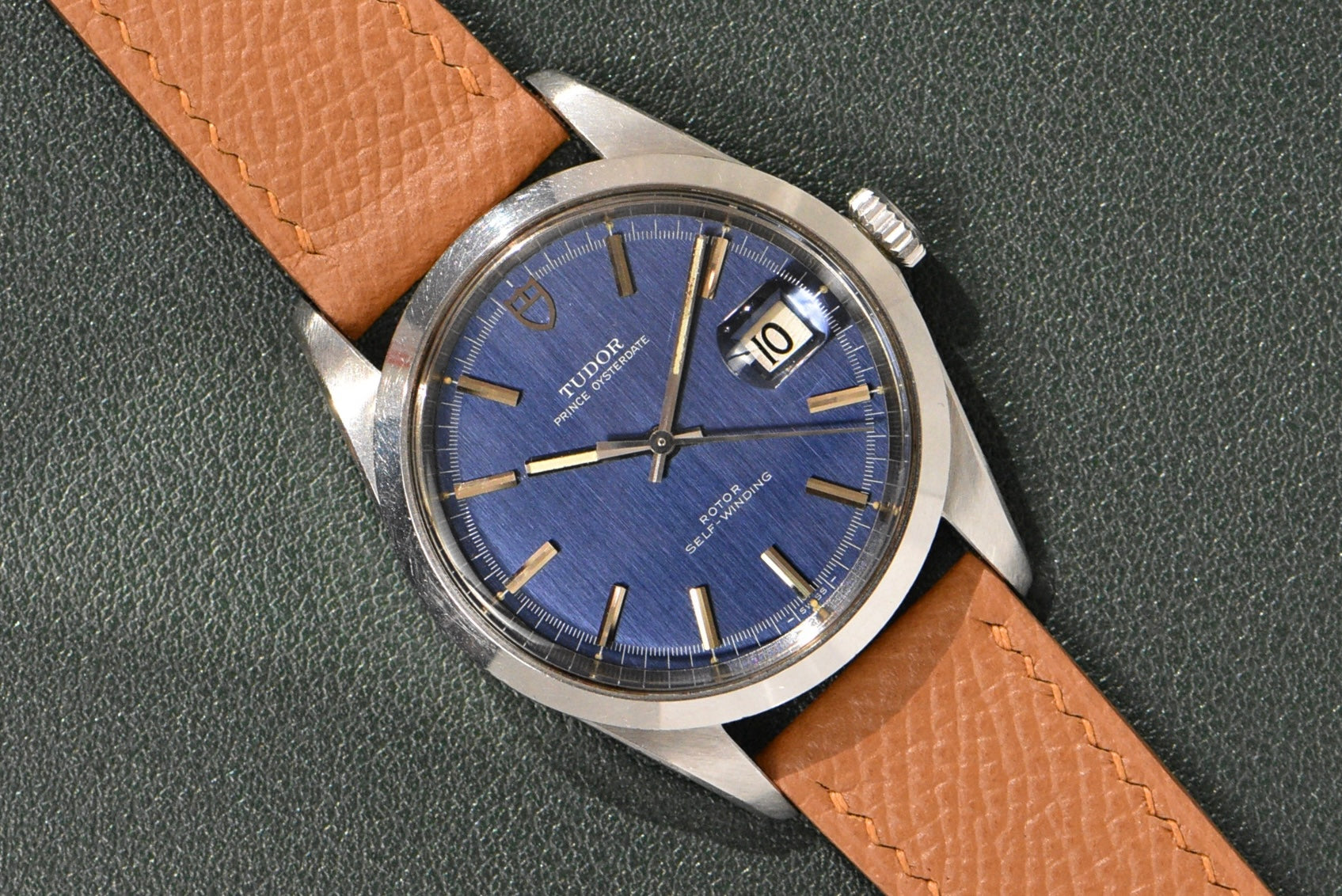 Tudor 7914 Waffle Dial Tudor Prince Oysterdate 34mm 1971 Tudor