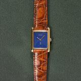 Cartier Tank Must De Cartier 'Lapis' Blue Dial