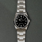 2007 Rolex Explorer 1 114270 Complete Set With Engraved Rehaut
