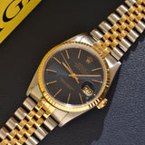 1989 Rolex Datejust 16233 Blue Dial