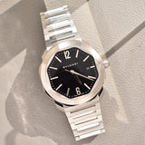 Bvlgari Octo Roma OC41S Black Dial With Box and Papers **Pending**