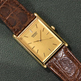 Seiko Tank With Orignal Strap and Buckle