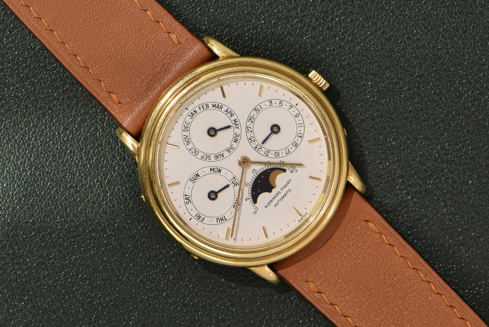 1970s Audemars Piguet Quantieme Perpetual 5548 First Series Case