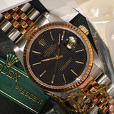 1989 Rolex Datejust 16233 Tapestry With Box, Papers, Service and Extra Dial