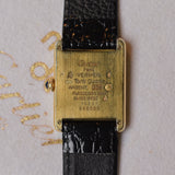 Must De Cartier - Gilt Roman Dial