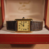 Must De Cartier - Cream Roman Dial