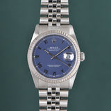 1989 Rolex Datejust 16234 Matte Blue