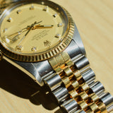Rolex Datejust ref 16013 Factory Diamond