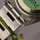 2002 Rolex Air King 14000M Blue Explorer Dial