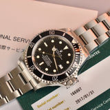 2007 Rolex Sea-Dweller 16600T with Roles Service Certificate