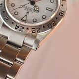 Rolex Explorer 16570 Polar with Box, booklets and Service Papers