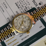 Rolex Datejust 16013 Boiler Gauge with Service Papers