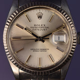 Rolex Datejust 16014 Silver Dial