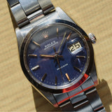 Rolex Oysterdate ref. 6694 Matte Blue
