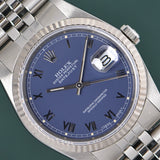 1989 Rolex Datejust 16234 Matte Blue