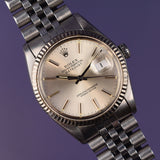 Rolex Datejust 16014 Silver Dial