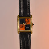 1980s Raymond Weil Tank Spiral Case