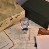 1990 Rolex Air King 14000 Warm Silver Dial with Box and Papers