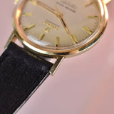 1971 Omega Seamaster De Ville Solid Gold Senior NYLIC w/ Box