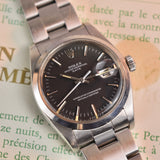 1978 Rolex Date 1500 Matte Black Sigma Dial With Papers