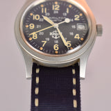 2000s Hamilton Field Khaki 9797 Blue Dial